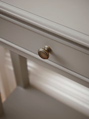 Cox & Cox Grey Camille Console Table - Image 2 of 5