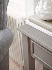 Cox & Cox Grey Camille Console Table - Image 3 of 5