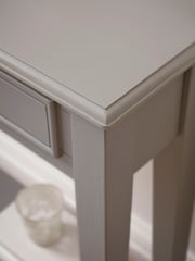 Cox & Cox Grey Camille Console Table - Image 4 of 5