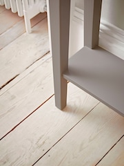 Cox & Cox Grey Camille Console Table - Image 5 of 5
