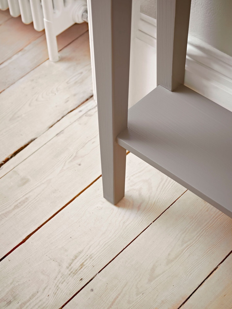 Cox & Cox Grey Camille Console Table - Image 5 of 5