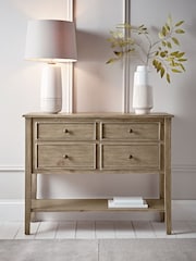 Cox & Cox Limewashed Camille Chest of Drawers - Image 1 of 4