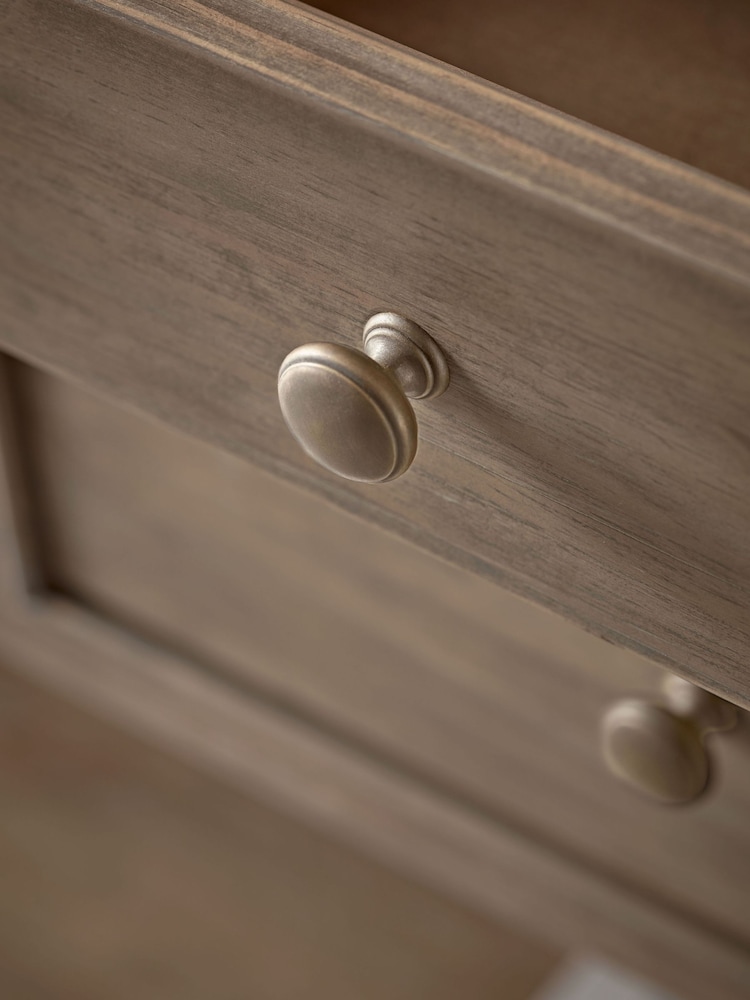 Cox & Cox Limewashed Camille Chest of Drawers - Image 4 of 4