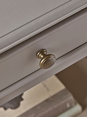 Cox & Cox Grey Camille Bedside Table - Image 5 of 6
