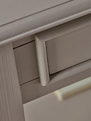 Cox & Cox Grey Camille Bedside Table - Image 6 of 6