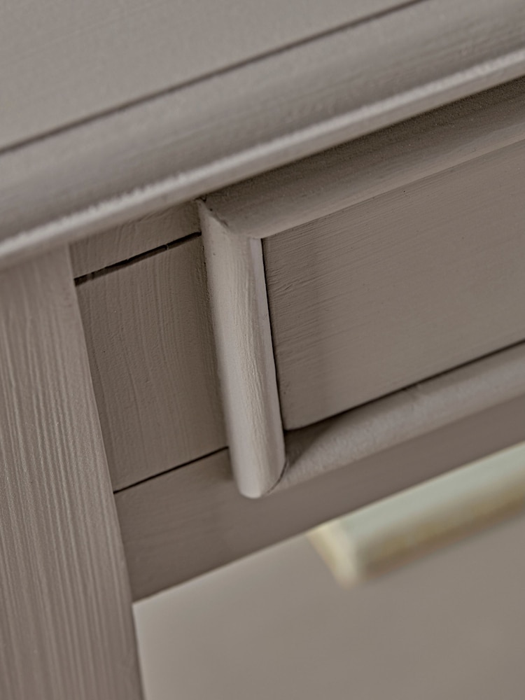 Cox & Cox Grey Camille Bedside Table - Image 6 of 6