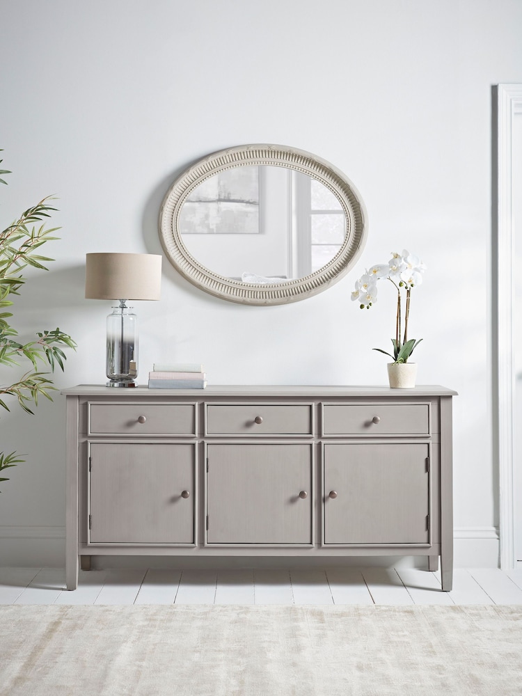 Cox & Cox Grey Camille Sideboard - Image 1 of 5