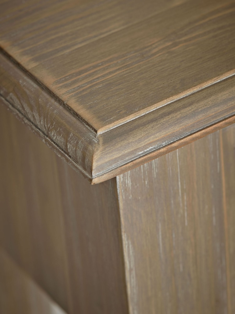 Cox & Cox Limewashed Camille Console Table - Image 2 of 6