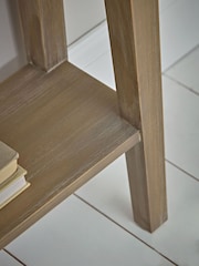Cox & Cox Limewashed Camille Console Table - Image 5 of 6