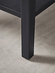 Cox & Cox Black Camille Bedside Table - Image 6 of 6
