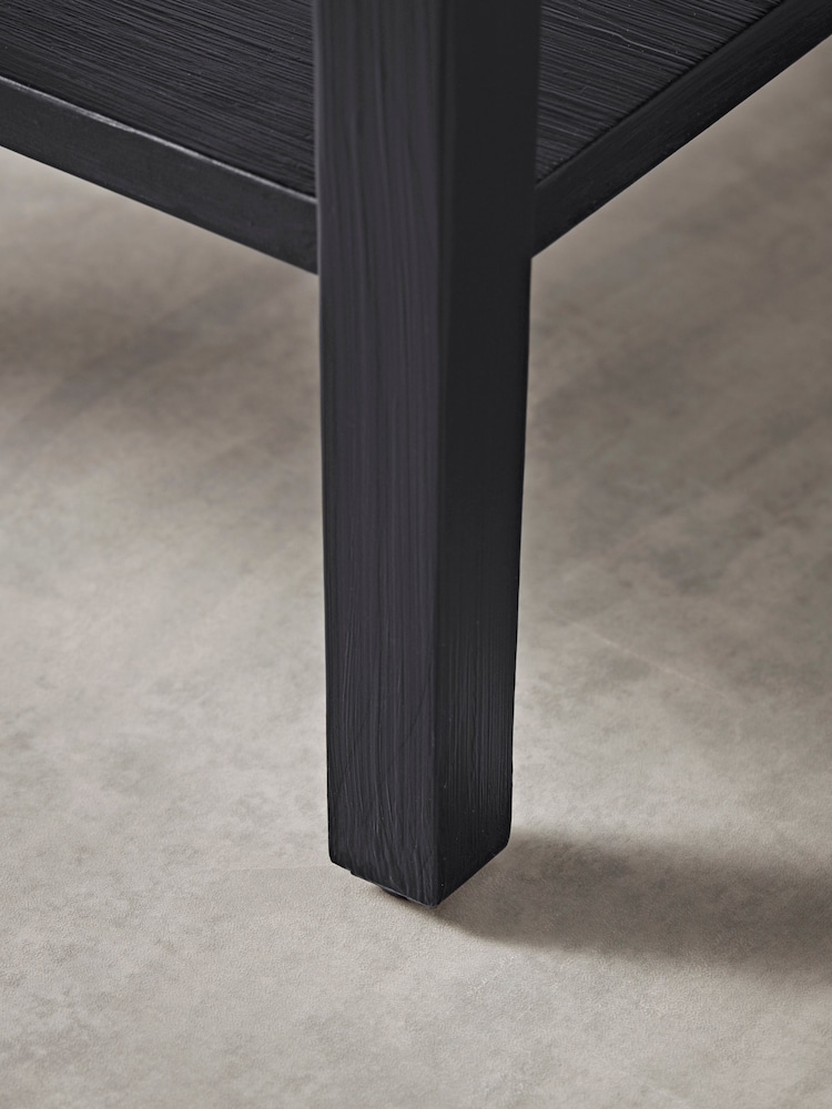 Cox & Cox Black Camille Bedside Table - Image 6 of 6