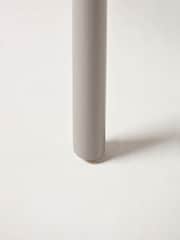 Cox & Cox Grey Limewashed Bar Stool - Image 6 of 6