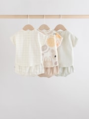 Scandi Character T-Shirt and Shorts Set 6 Piece (0mths-2yrs) - Image 5 of 17