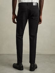 Reiss Stay Black Picton Cotton-Stretch Slim-Fit Jeans - Image 5 of 5