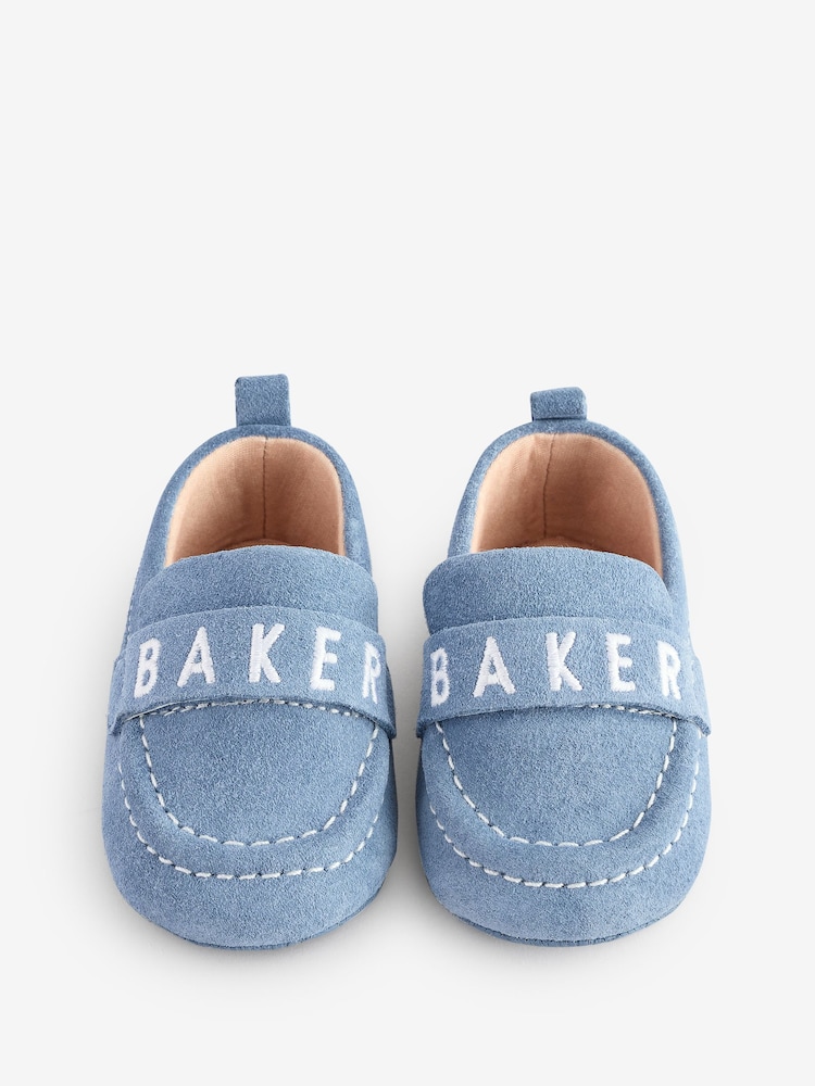 Blau & Marineblau - Baker By Ted Baker Baby Jungen Padders Loafer - Bild 1 von 5 Blau & Marineblau - Baker By Ted Baker Baby Jungen Padders Loafer - Bild 1 von 5