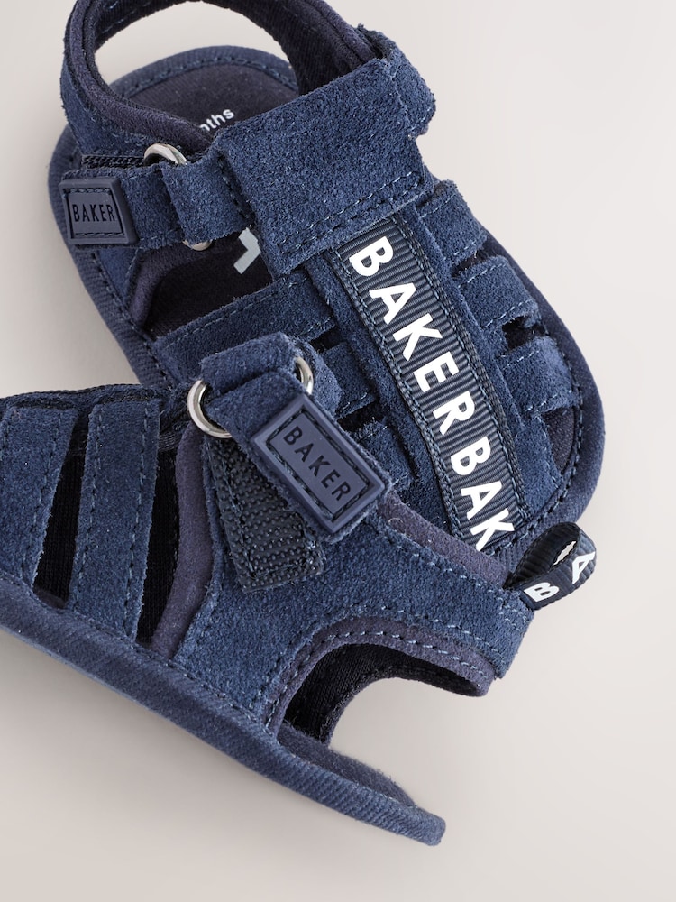 Темно-синій - Baker by Ted Baker немовля хлопчики Fisherman Padders сандалі - Image 6 of 7