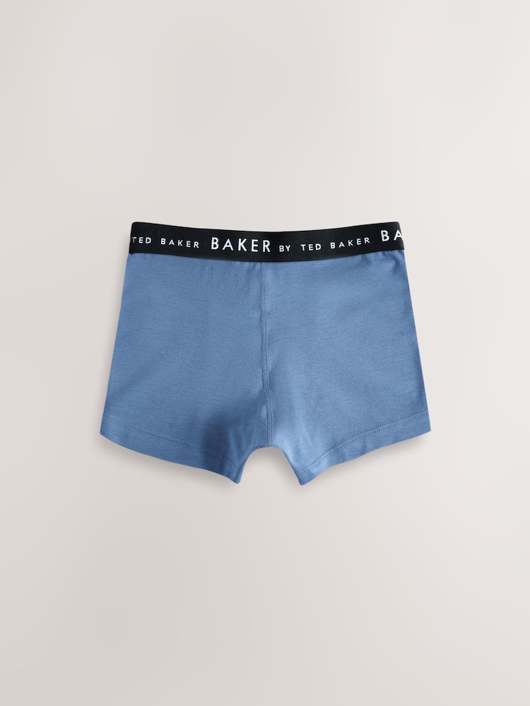 Rot - Baker by Ted Baker Boys Boxers 5 Pack - Bild 2 von 9