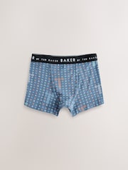 Rot - Baker by Ted Baker Boys Boxers 5 Pack - Bild 4 von 9