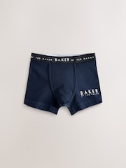 Rot - Baker by Ted Baker Boys Boxers 5 Pack - Bild 5 von 9