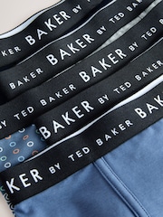 Rot - Baker by Ted Baker Boys Boxers 5 Pack - Bild 9 von 9
