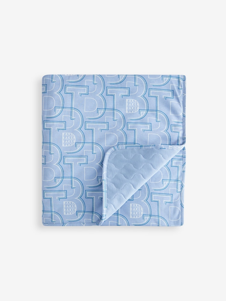 Azul claro - Cobertor Baker by Ted Baker Boys 100% algodão - Imagem 1 de 1