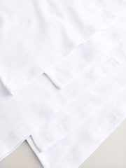 White 5 Pack Elastic Strappy Cami Vests (1.5-16yrs) - Image 9 of 9