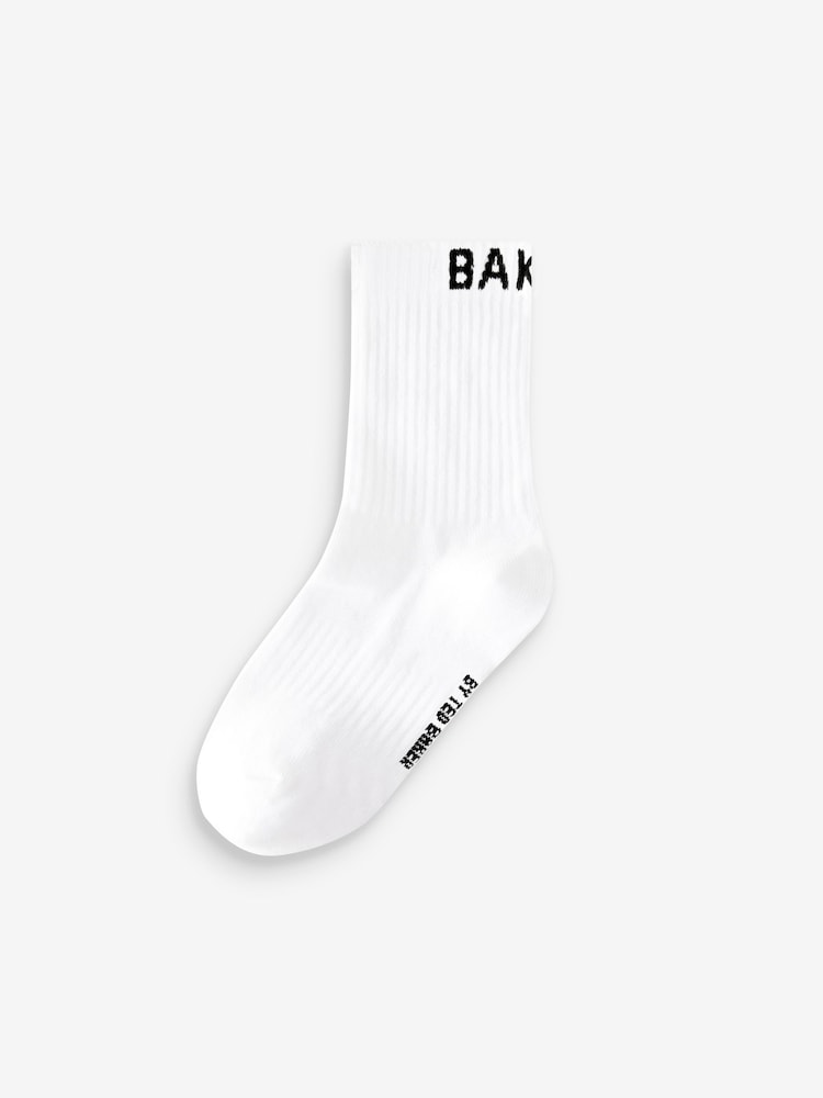 Weiß - Baker by Ted Baker Socken im 3er-Pack - Bild 2 von 4