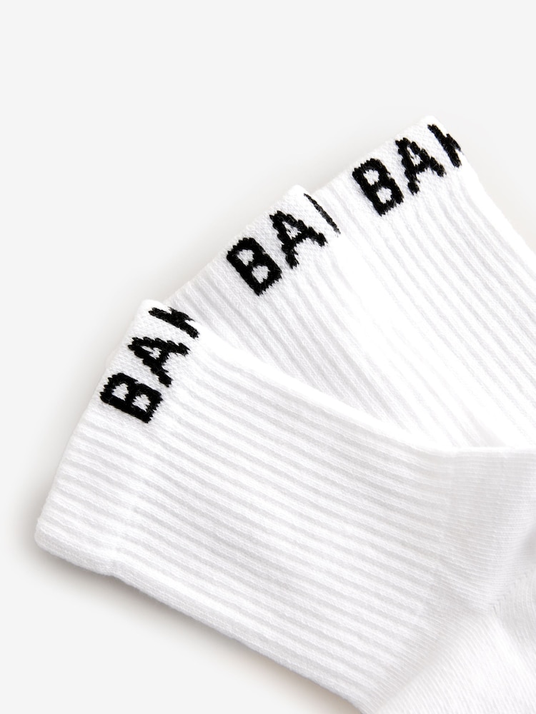 Weiß - Baker by Ted Baker Socken im 3er-Pack - Bild 4 von 4