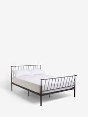 Black Irvine Metal With Footend Bed Frame - Image 3 of 5