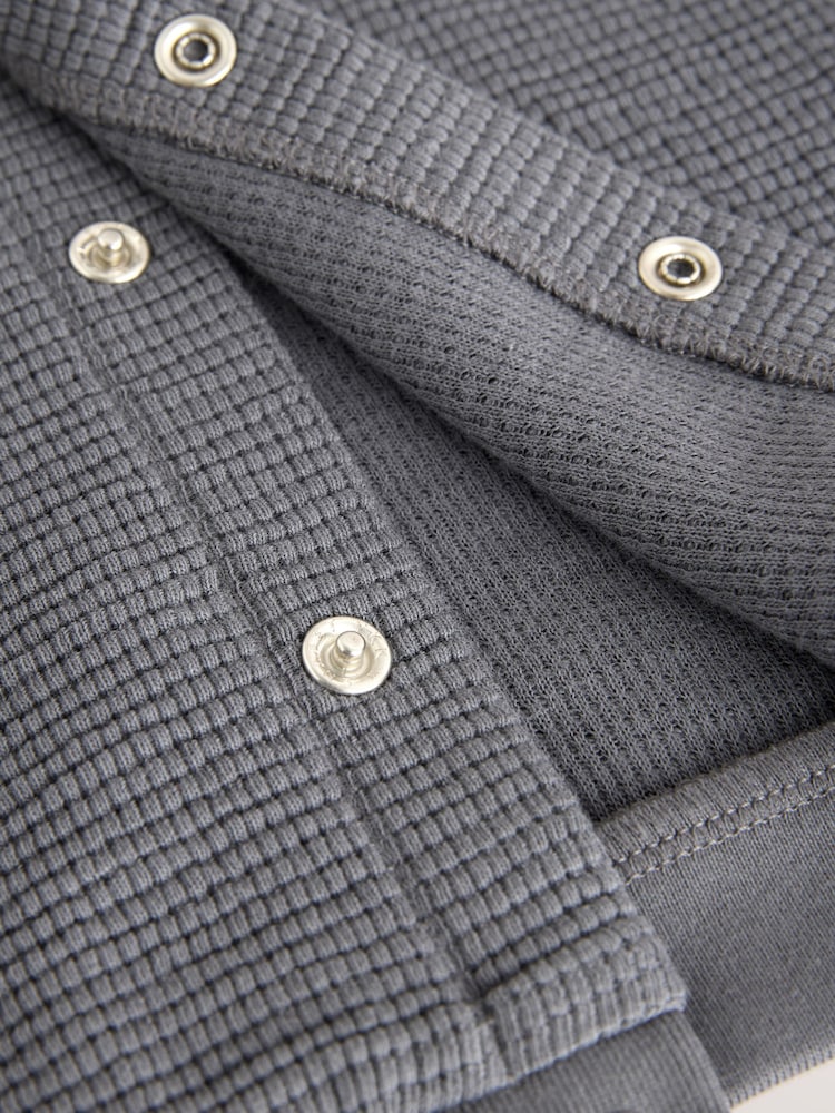 Charcoal Grey Baby Jersey Jacket (0mths-2yrs) - Image 6 of 7