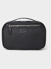 Osprey London Black The Frontline Waxed Canvas and Leather Tech Travel Pouch - Image 1 of 5