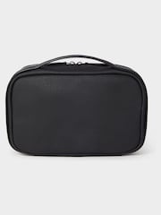 Osprey London Black The Frontline Waxed Canvas and Leather Tech Travel Pouch - Image 2 of 5