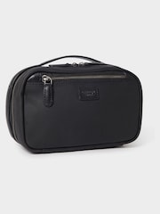 Osprey London Black The Frontline Waxed Canvas and Leather Tech Travel Pouch - Image 3 of 5
