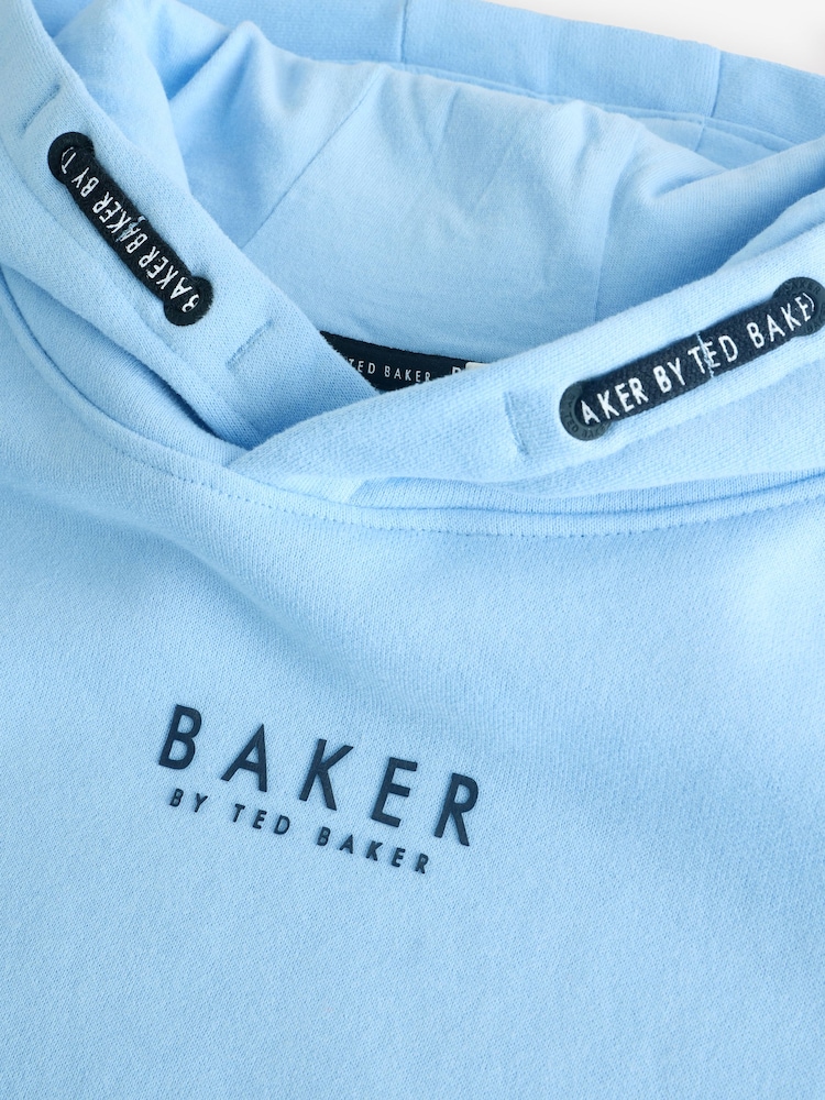 Baker by Ted Baker Overhead 100% Cotton Hoodie - Image 5 of 7