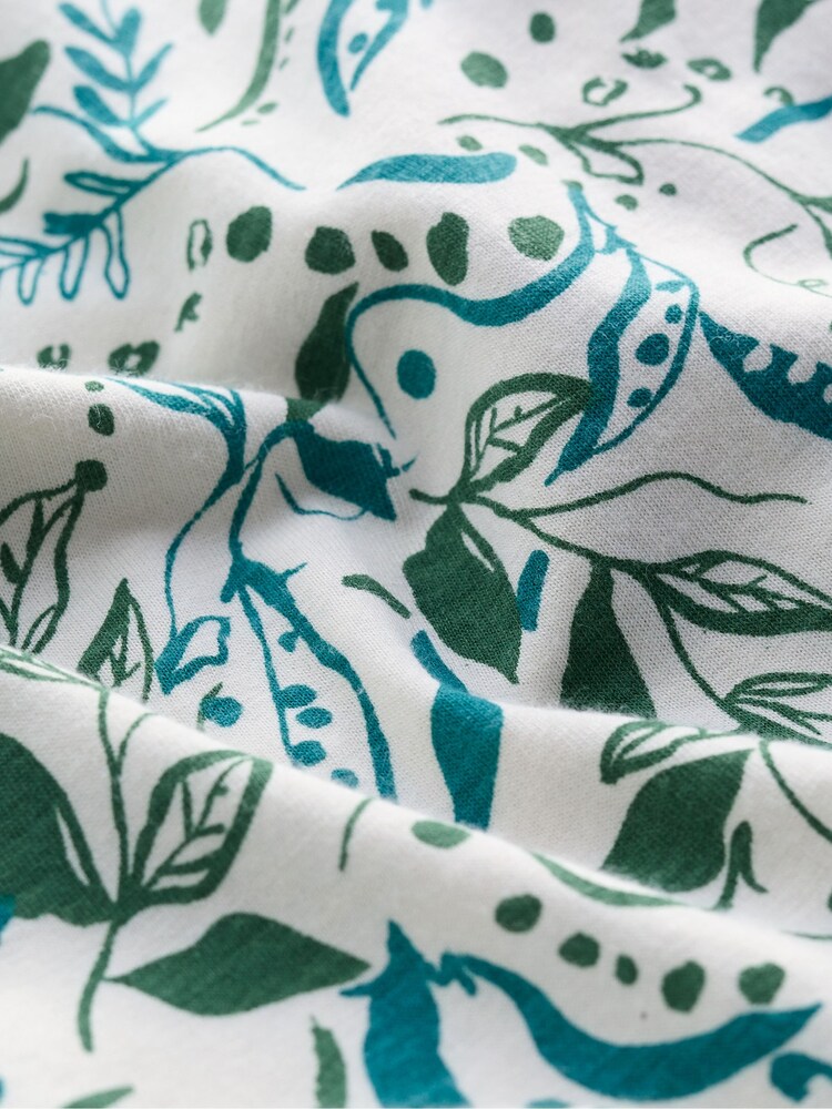 Seasalt Cornwall Green Appletree 3/4 Sleeve Top - Image 5 of 5 Seasalt Cornwall Green Appletree 3/4 Sleeve Top - Image 5 of 5