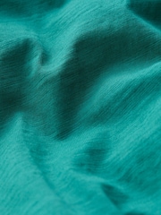 Seasalt Cornwall Blue Appletree Keyhole Detail T-Shirt - Image 4 of 5
