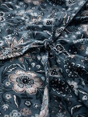 Seasalt Cornwall Blue Petite Carwynnen Midi Dress - Image 5 of 5