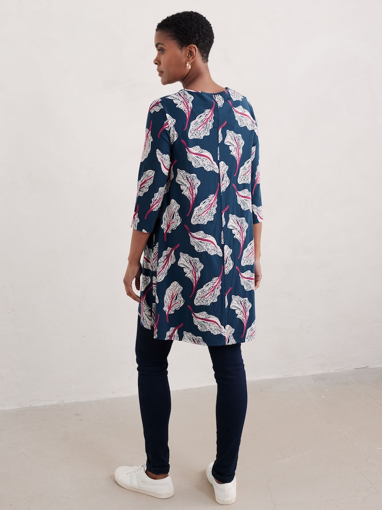 Seasalt Cornwall Blue Killiow Long Tunic - Image 2 of 5 Seasalt Cornwall Blue Killiow Long Tunic - Image 2 of 5