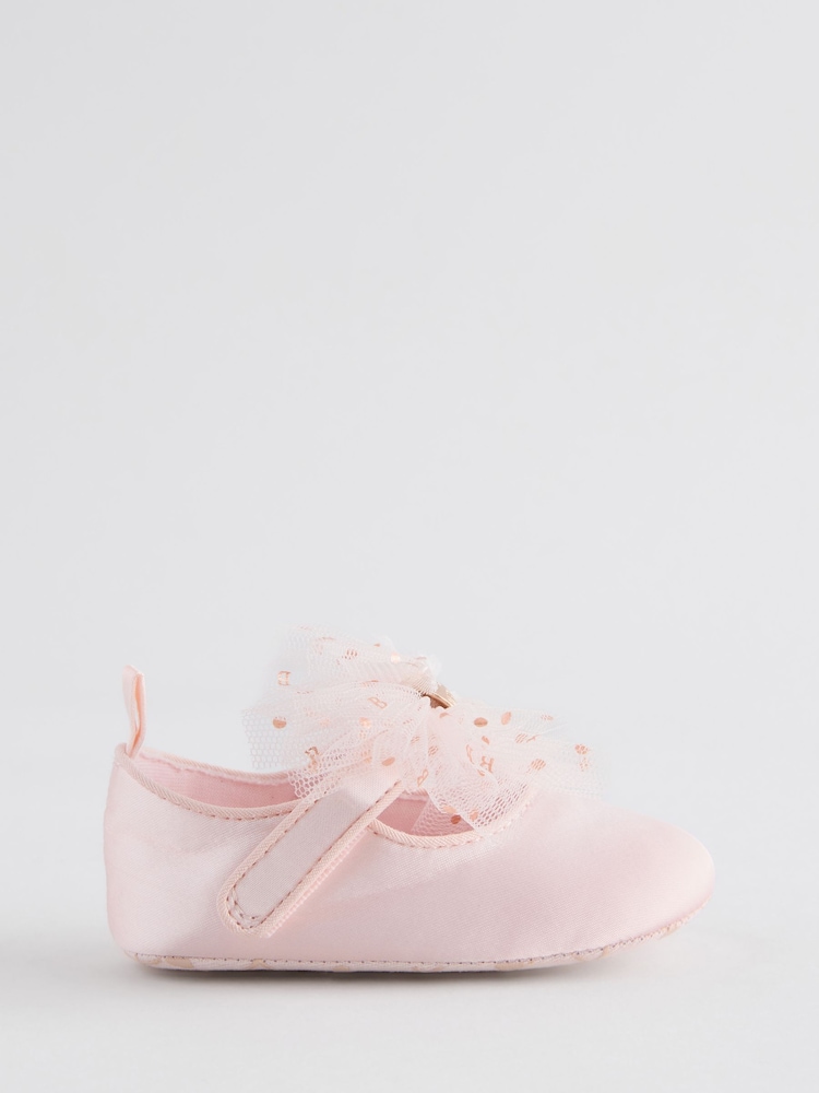 وردي/وردي - حذاء Padders مزيّن بفيونكة للبنات من Baker By Ted Baker - صورة 2 من 6