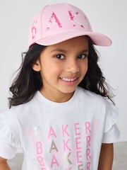 Baker by Ted Baker Girls Twill Baseball Cap - Image 1 of 10
