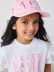 Baker by Ted Baker Girls Twill Baseball Cap - Image 8 of 10