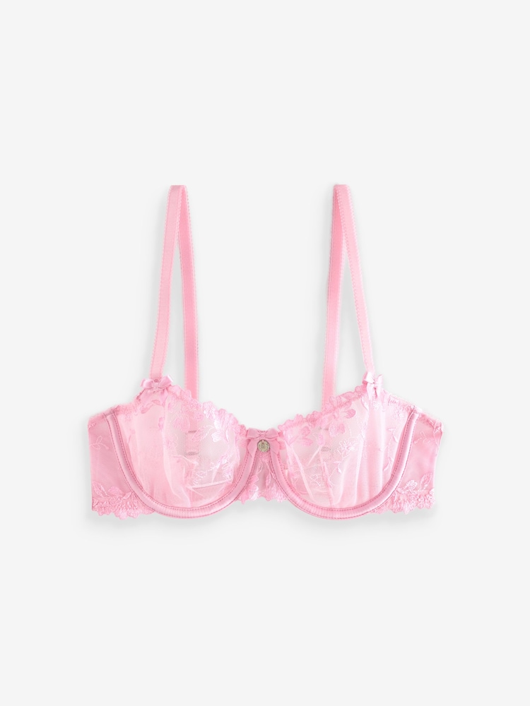 Boux Avenue Annabella Lace Non-Padded Balcony Bra - Image 6 of 6 Boux Avenue Annabella Lace Non-Padded Balcony Bra - Image 6 of 6