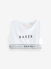 Blanc - Baker by Ted Baker Crop Tops 3 Pack - Image 2 de 9