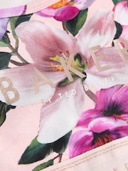 Pink - Baker by Ted Baker Crop Tops 3 Pack - Image 9 of 9