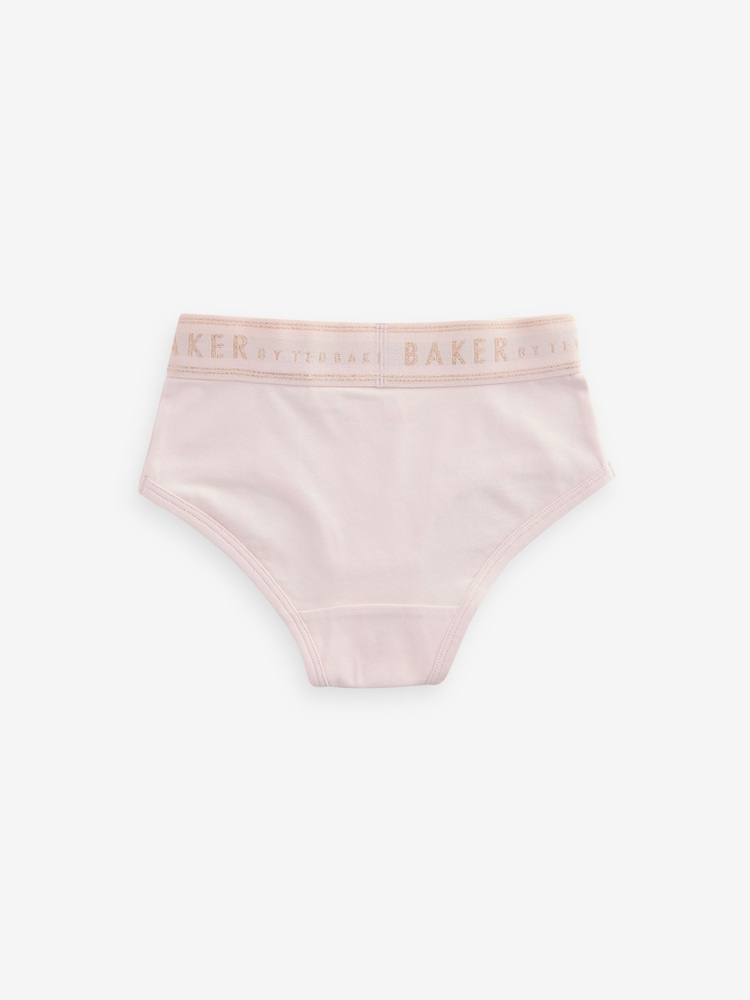 Rose/Noir/Blanc - Lot de 3 slips Baker by Ted Baker - Image 3 of 7