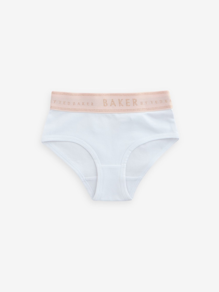 Rose/Noir/Blanc - Lot de 3 slips Baker by Ted Baker - Image 5 of 7