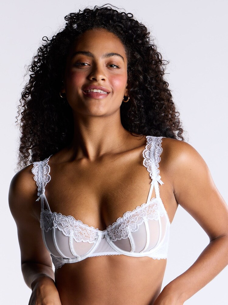 Boux Avenue Jordyn Non-Padded Balcony Bra - Image 1 of 6 Boux Avenue Jordyn Non-Padded Balcony Bra - Image 1 of 6