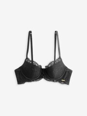 Черные бюстгальтеры-балконет с уплотненными чашечками Boux Avenue Harri - Изображение 6 из 6