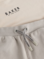 Baker by Ted Baker Oversized 100% Cotton T-Shirt And Shorts Set - Image 12 of 14