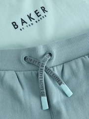 Baker by Ted Baker Oversized 100% Cotton T-Shirt And Shorts Set - Image 12 of 14